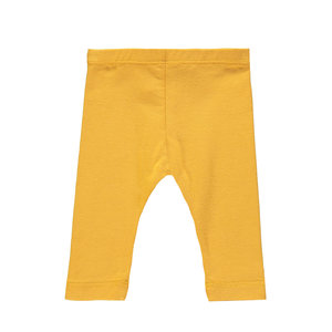 Bampidano Bampidano Newborn baby meisjes legging Billie FREE HUGS Ocre Yellow