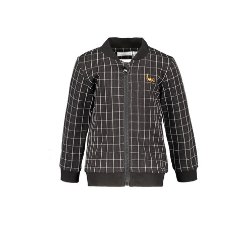 Bampidano Bampidano baby meisjes vest Cato DALMATIAN Black Check Bampidano Bampidano baby meisjes vest Cato DALMATIAN Black Check
