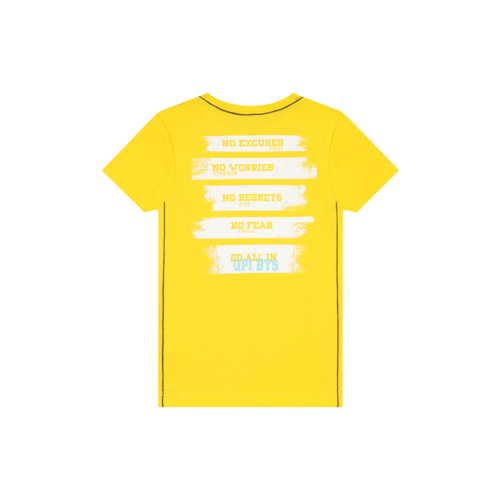 Quapi Quapi baby jongens t-shirt Berry Empire Yellow