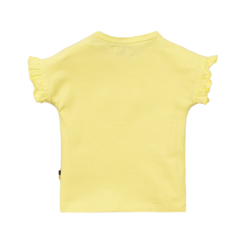 Dirkje Dirkje baby meisjes t-shirt SHOES Yellow