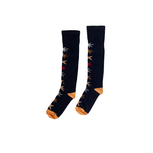 Topitm Topitem meisjes sokken Gabriella Dark Blue Star Topitm Topitem meisjes sokken Gabriella Dark Blue Star