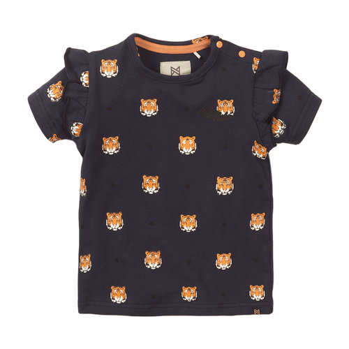 Koko Noko Koko Noko meisjes t-shirt Tigers Navy Koko Noko Koko Noko meisjes t-shirt Tigers Navy