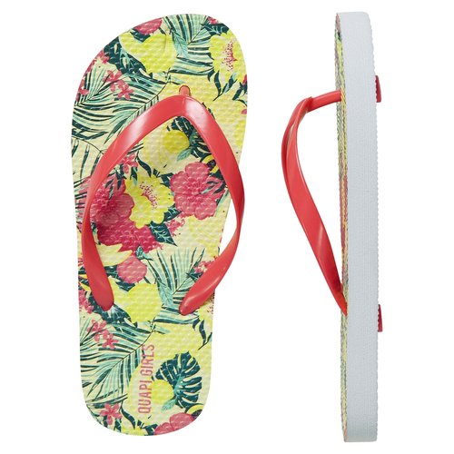 Quapi Quapi meisjes slippers Flox Multi Color Flower Quapi Quapi meisjes slippers Flox Multi Color Flower