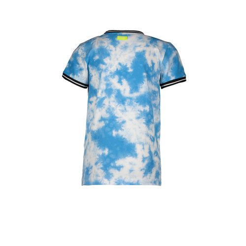 B.Nosy B.Nosy jongens t-shirt Endless Tie Dye Surf Blue