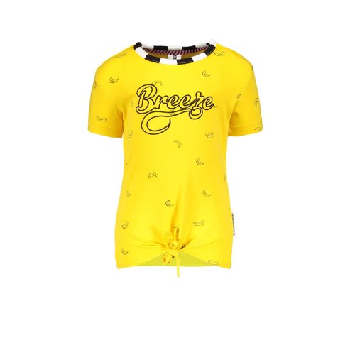 B.Nosy B.Nosy baby meisjes t-shirt Cheer Banana Yellow B.Nosy B.Nosy baby meisjes t-shirt Cheer Banana Yellow