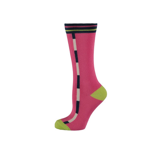 Bampidano Bampidano meisjes sokken Elli Neon Pink