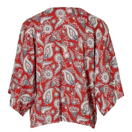 LEVV Levv meiden Kimono Minke Stone Red Paisley