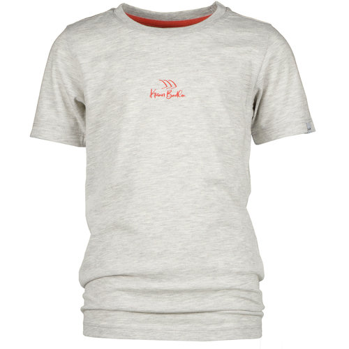 Vingino Vingino jongens Kiran t-shirt Haku Light Grey Melee Vingino Vingino jongens Kiran t-shirt Haku Light Grey Melee