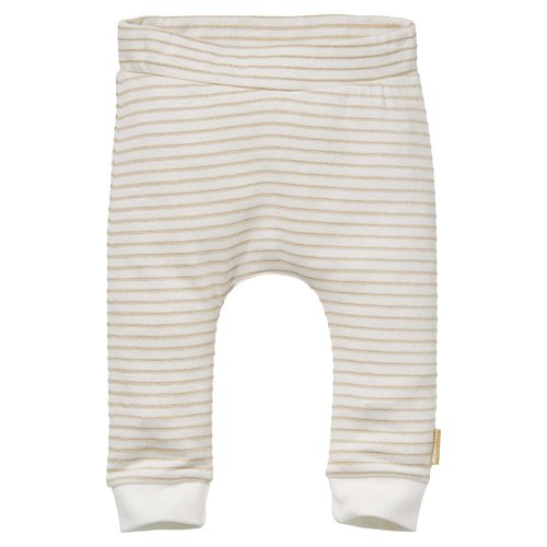 Quapi Quapi newborn neutraal joggingbroek Noam Sand Stripe