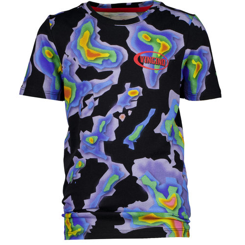 Vingino Vingino jongens t-shirt Heat Multicolor Black Vingino Vingino jongens t-shirt Heat Multicolor Black