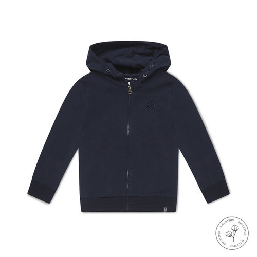 Koko Noko Koko Noko jongens Bio Cotton vest Nero Navy Koko Noko Koko Noko jongens Bio Cotton vest Nero Navy