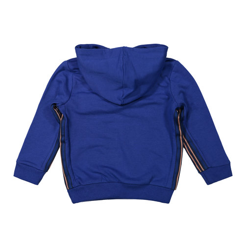 Koko Noko Koko Noko jongens hoodie met bies Blue