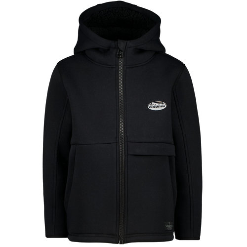 Vingino Vingino jongens borg vest Taim Deep Black Vingino Vingino jongens borg vest Taim Deep Black