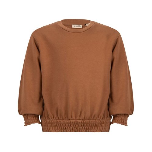 Daily7 Daily7 meisjes oversized sweater Brown Sugar Daily7 Daily7 meisjes oversized sweater Brown Sugar