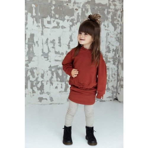 Daily7 Daily7 meisjes Paperbag rok Barn Bordeaux