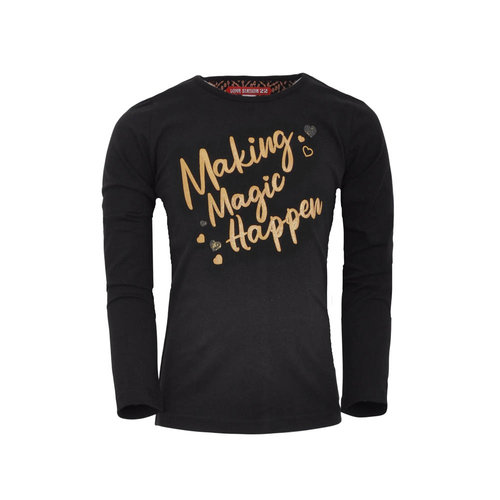 Lovestation Love Station meiden shirt Noor Black Lovestation Love Station meiden shirt Noor Black