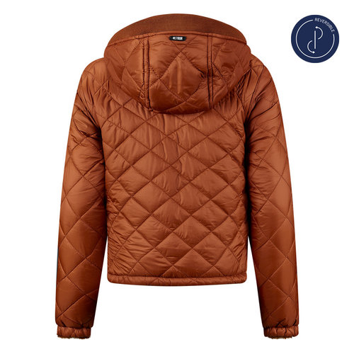 RETOUR Retour meiden reversible winterjas Iza Brique RETOUR Retour meiden reversible winterjas Iza Brique