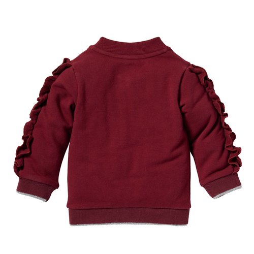 Quapi Quapi baby meisjes vest Lizzy Bordeaux