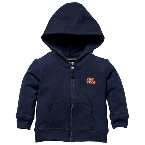 Quapi Quapi baby jongens vest Logan Blue Dark Quapi Quapi baby jongens vest Logan Blue Dark