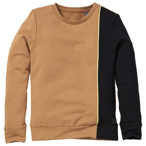 LEVV Levv jongens sweater Rinus Brown Sand LEVV Levv jongens sweater Rinus Brown Sand