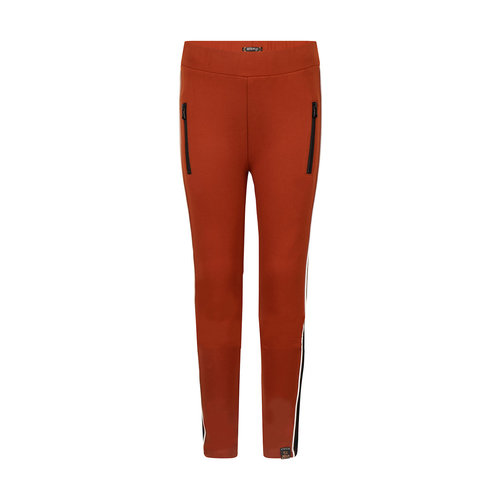 Indian Blue Jeans Indian Blue meiden legging met bies Camel Brown Indian Blue Jeans Indian Blue meiden legging met bies Camel Brown