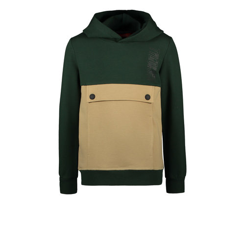 TYGO & vito TYGO & vito jongens hoodie Anorak Green TYGO & vito TYGO & vito jongens hoodie Anorak Green