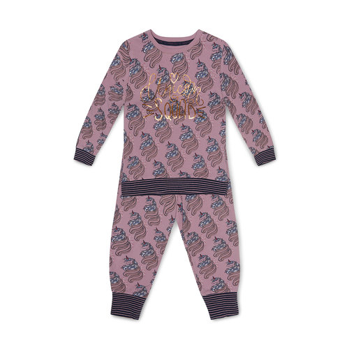 Charlie Choe Charlie Choe meiden pyjama aop Unicorn Light Mauve Charlie Choe Charlie Choe meiden pyjama aop Unicorn Light Mauve