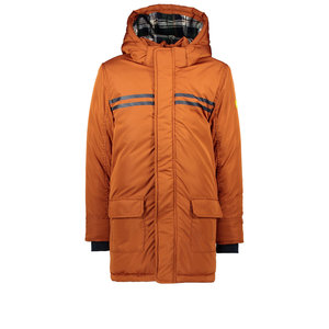 B.Nosy B.Nosy jongens Parka winterjas Check Camel