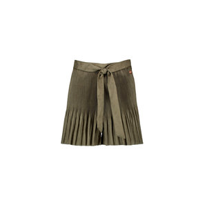 NoBell NoBell meiden plisse korte broek Silia Army Green