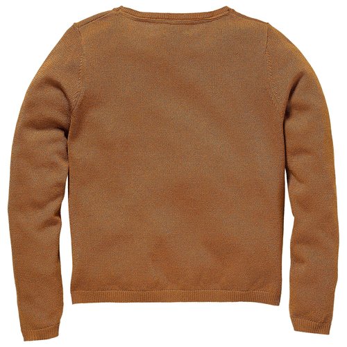 LEVV Levv meiden dunne sweater Rilana Brown Caramel