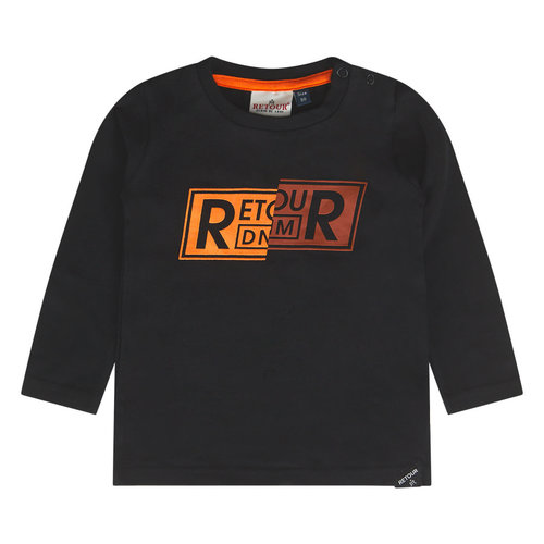 RETOUR Retour baby jongens shirt Rio Black RETOUR Retour baby jongens shirt Rio Black