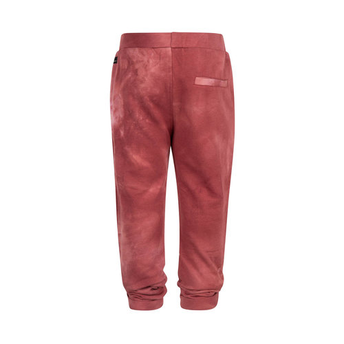 Daily7 Daily7 meisjes joggingbroek Tie Dye Wine Red