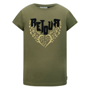 RETOUR Retour meiden t-shirt Chaya Khaki