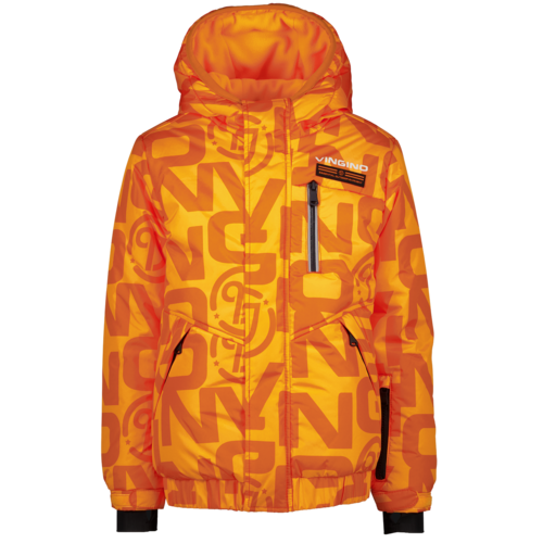 Vingino Vingino jongens winterjas Taiyo Neon Orange Vingino Vingino jongens winterjas Taiyo Neon Orange