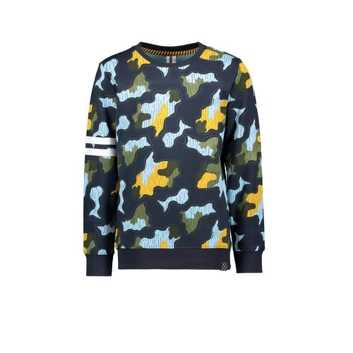 B.Nosy B.Nosy baby jongens sweater aop Undercover Camo