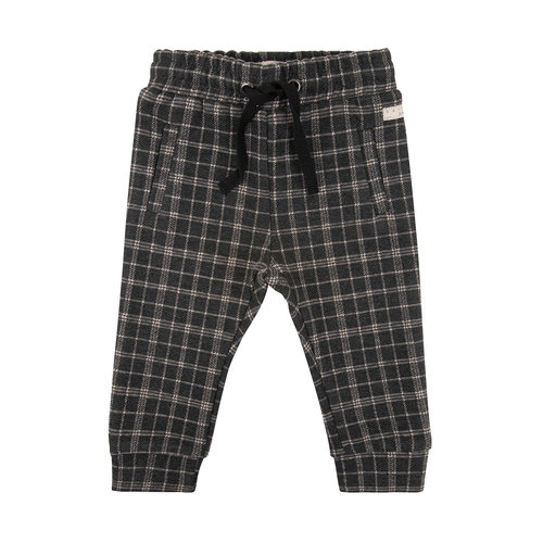 Daily7 Daily7 newborn baby jongens Check broek Antra