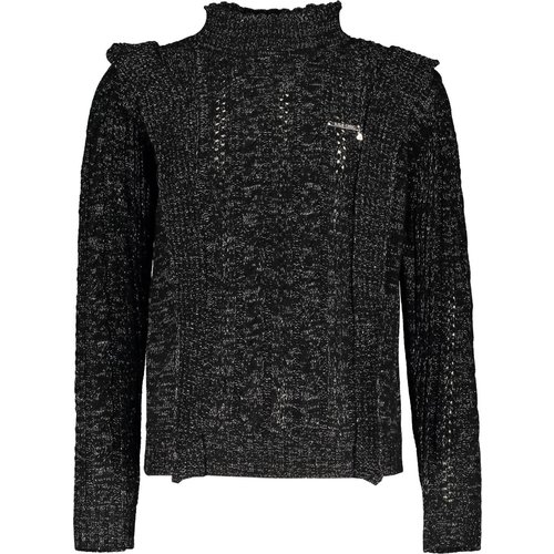 Elle Chic Elle Chic meiden gebreide sweater Oona Black