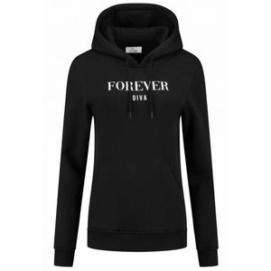 Divign The Diva Divign The Diva meiden hoodie Florina Black