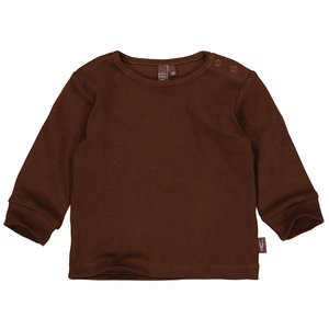 LEVV Levv newborn baby jongens shirt Camero Brown Choco