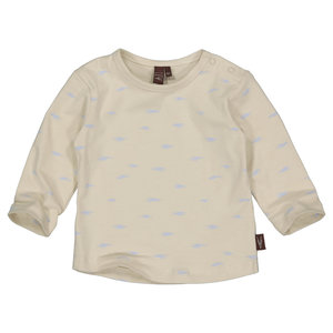 LEVV Levv newborn baby jongens shirt Camiel aop Blue Mist Cloud