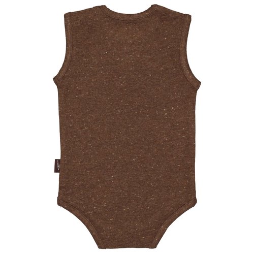 LEVV Levv newborn neutraal romper Connor Brown Choco