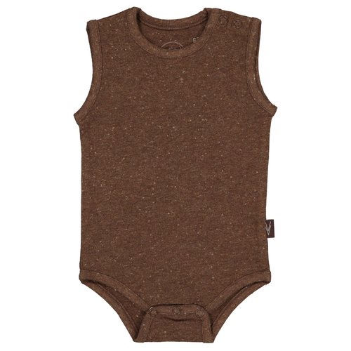 LEVV Levv newborn neutraal romper Connor Brown Choco