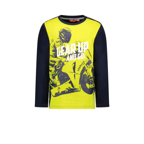 TYGO & vito TYGO & vito jongens shirt Gear Up Lemon TYGO & vito TYGO & vito jongens shirt Gear Up Lemon