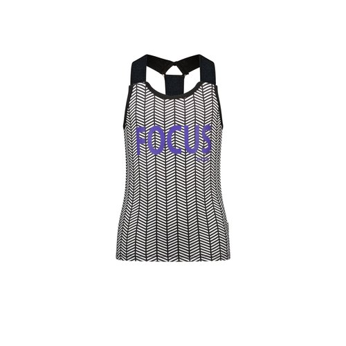 B.Nosy B.Nosy meisjes top met sportieve elastieke banden Focus Chevron