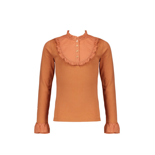 NoBell NoBell meiden shirt Kiki Soft Copper