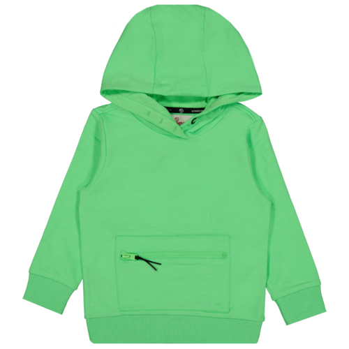 Vingino Vingino jongens hoodie Nux Fresh Neon Green Vingino Vingino jongens hoodie Nux Fresh Neon Green