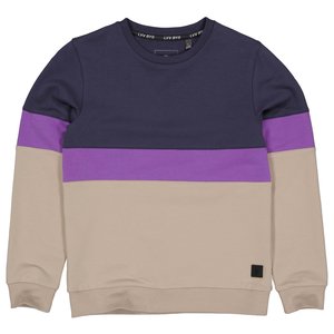 LEVV Levv jongens sweater Thobin Grey Midnight