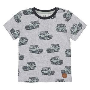 Koko Noko Koko Noko jongens t-shirt Cars aop Grey
