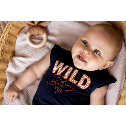 Dirkje Dirkje baby meisjes 2-delig setje Wild Navy