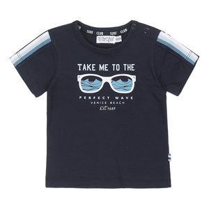 Dirkje Dirkje baby jongens t-shirt Perfect Wave Navy